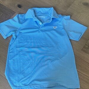 Vineyard Vines Kids Light Blue Polo Shirt